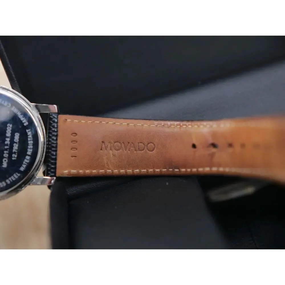 Movado Swiss Museum Black Men's Watch